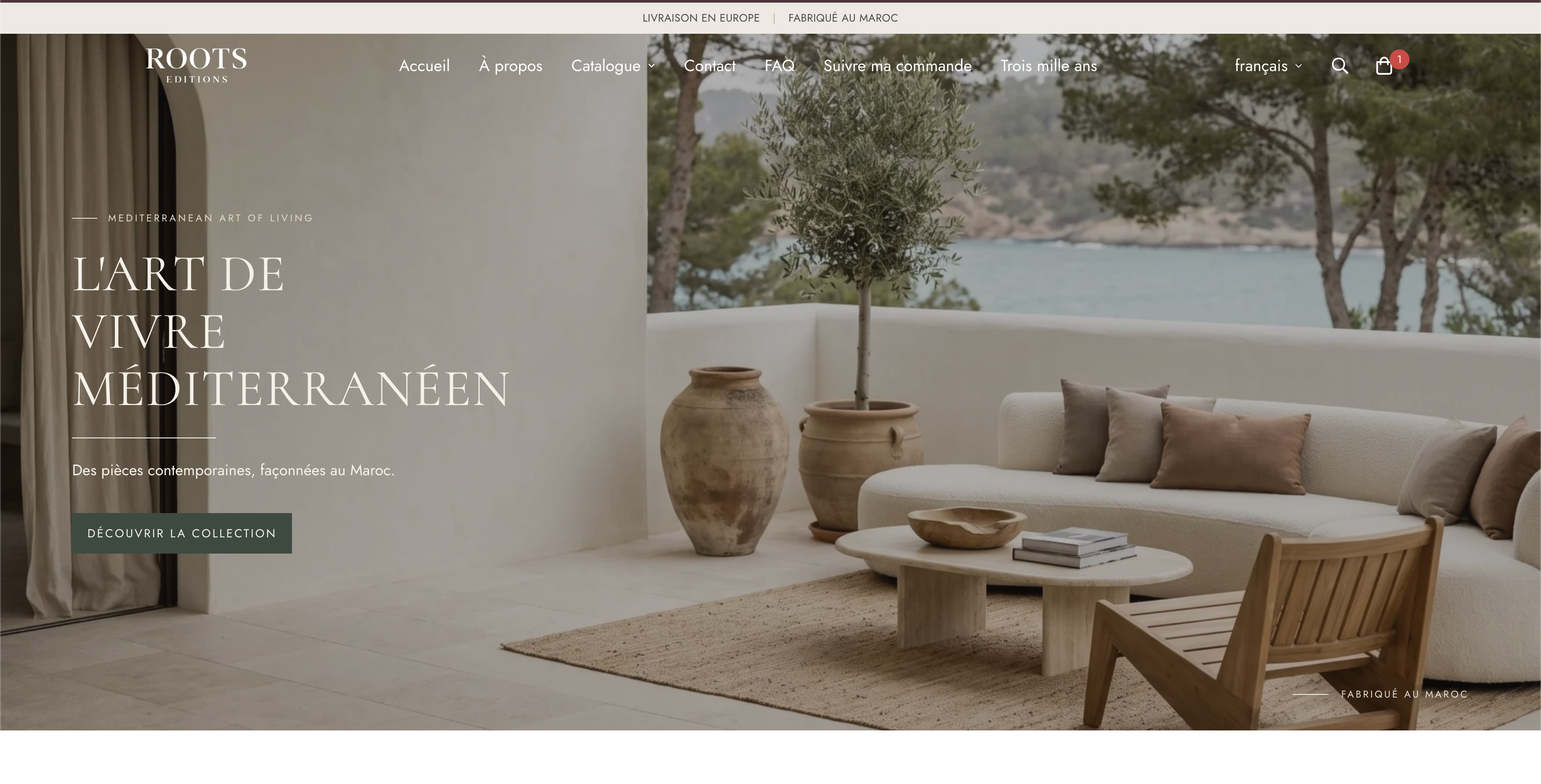 Roots Editions store